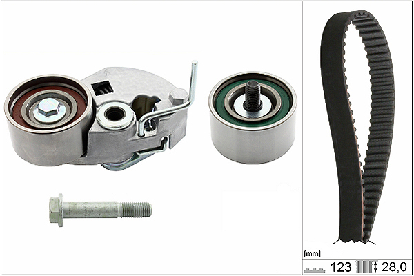 SCHAEFFLER INA Tandremssæt 530054210 for KIA