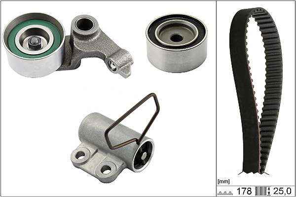 SCHAEFFLER INA Tandremssæt 530054310 for LEXUS TOYOTA