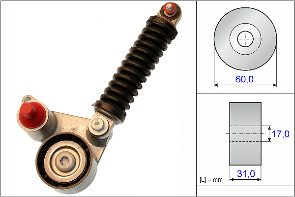 SCHAEFFLER INA Remstrammer, kilerem 533010710 for SUZUKI