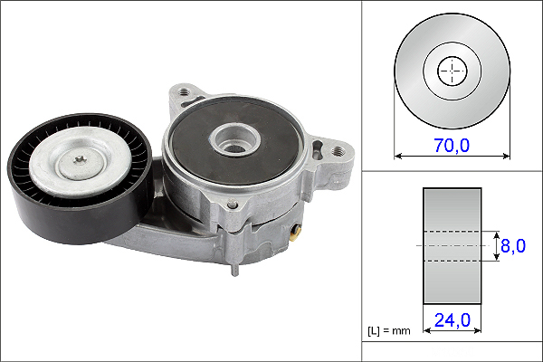 SCHAEFFLER INA Remstrammer, kilerem 534036110 for MITSUBISHI
