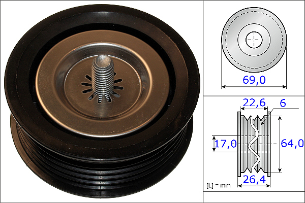 SCHAEFFLER INA Medløberhjul, multi-V-rem 532067110 for MERCEDES-BENZ INFINITI