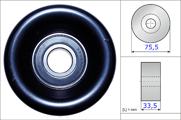 SCHAEFFLER INA Strammehjul, kilerem 531082710 for HONDA