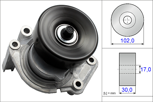SCHAEFFLER INA Remstrammer, kilerem 534035010 for LEXUS