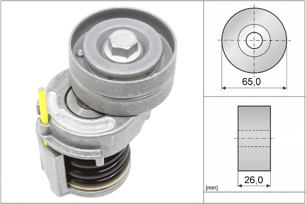 SCHAEFFLER INA Remstrammer, kilerem 534034610 for SEAT SKODA AUDI VW