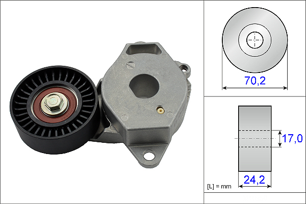 SCHAEFFLER INA Remstrammer, kilerem 534040910 for LEXUS