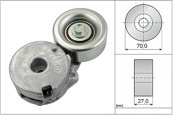 SCHAEFFLER INA Remstrammer, kilerem 534044210 for DACIA NISSAN NISSAN (DFAC)