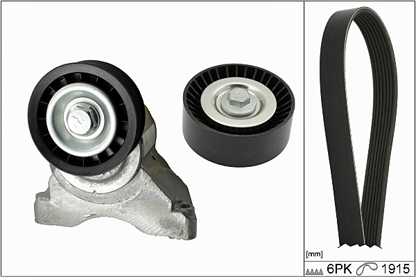SCHAEFFLER INA Kileremssæt 529000710 for FORD