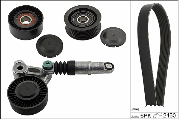 SCHAEFFLER INA Kileremssæt 529007510 for VW