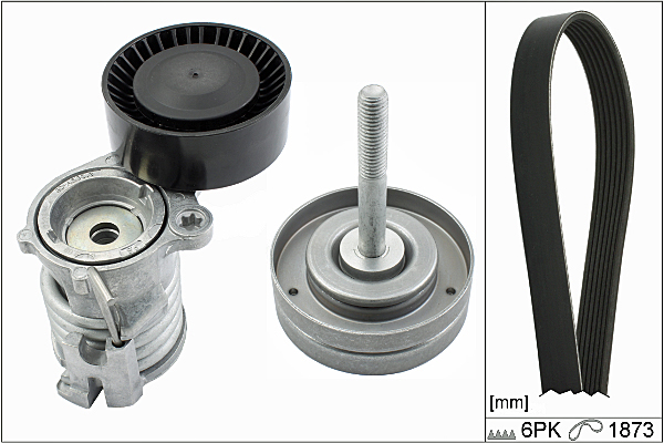 SCHAEFFLER INA Kileremssæt 529009010 for VW AUDI SKODA