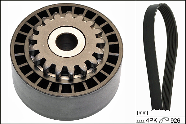 SCHAEFFLER INA Kileremssæt 529010010 for FIAT PEUGEOT RENAULT NISSAN DACIA