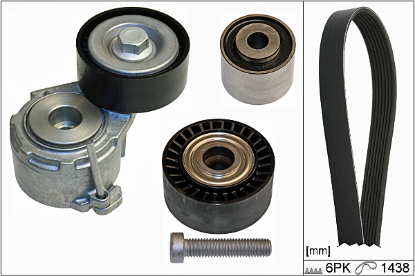 SCHAEFFLER INA Kileremssæt 529010710 for PEUGEOT CITROËN FIAT