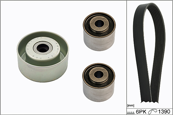 SCHAEFFLER INA Kileremssæt 529015710 for PEUGEOT CITROËN FIAT