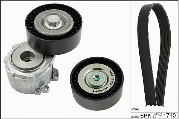 SCHAEFFLER INA Kileremssæt 529015810 for PEUGEOT LANCIA FIAT