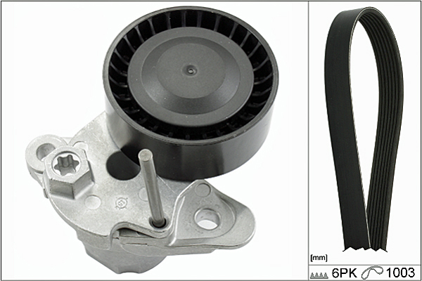 SCHAEFFLER INA Kileremssæt 529015910 for FORD FIAT VW