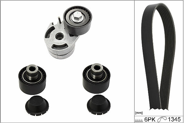 SCHAEFFLER INA Kileremssæt 529018610 for PEUGEOT CITROËN FORD MAZDA