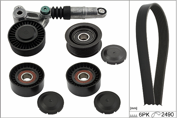 SCHAEFFLER INA Kileremssæt 529020910 for AUDI VW