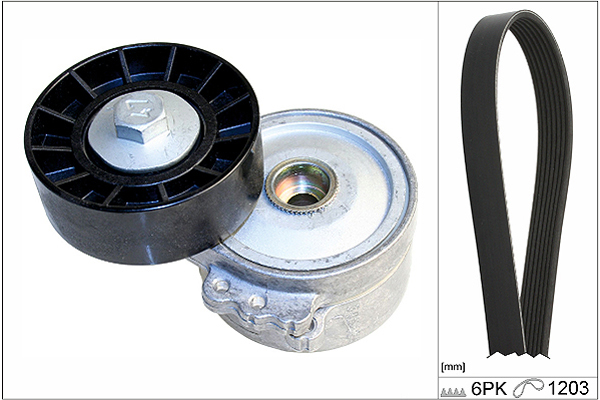 SCHAEFFLER INA Kileremssæt 529022610 for FORD