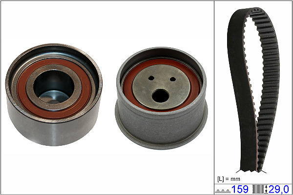 SCHAEFFLER INA Tandremssæt 530059510 for MITSUBISHI