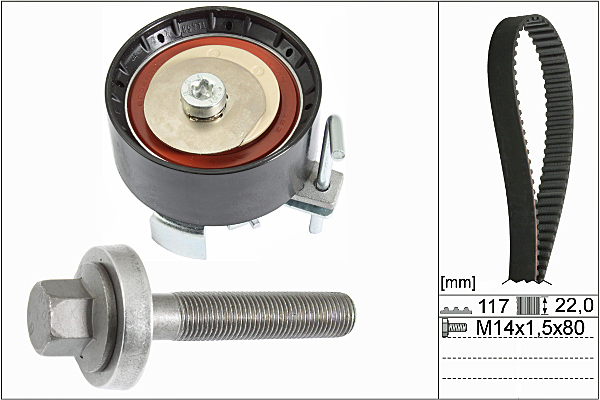 SCHAEFFLER INA Tandremssæt 530060510 for VOLVO FORD