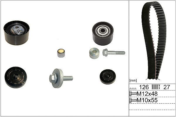 SCHAEFFLER INA Tandremssæt 530063810 for VAUXHALL OPEL DACIA NISSAN RENAULT