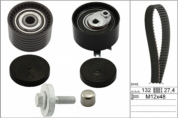 SCHAEFFLER INA Tandremssæt 530064010 for NISSAN DACIA