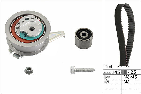SCHAEFFLER INA Tandremssæt 530066510 for VW