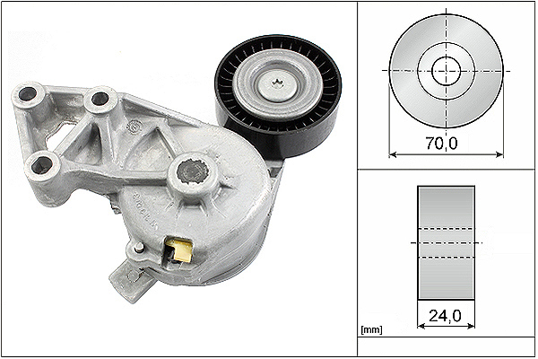 SCHAEFFLER INA Remstrammer, kilerem 534013230 for FORD VW