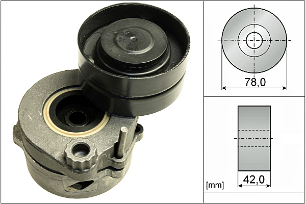 SCHAEFFLER INA 534053910 78mm for MERCEDES-BENZ