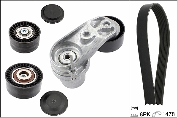 SCHAEFFLER INA Kileremssæt 529021110 for BMW MINI