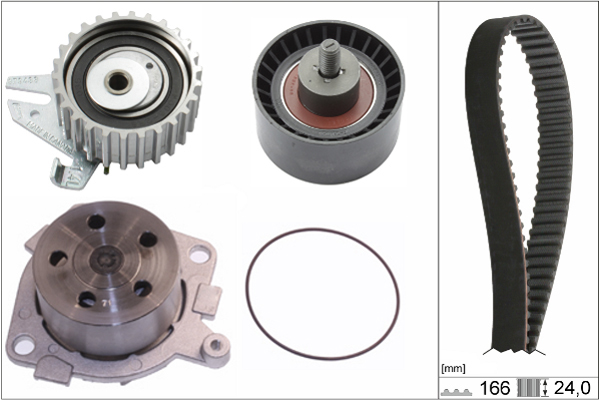 SCHAEFFLER INA Vandpumpe + tandremssæt 530022630 for FIAT ALFA ROMEO