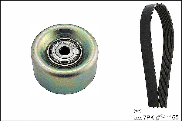 SCHAEFFLER INA Kileremssæt 529027410 for NISSAN