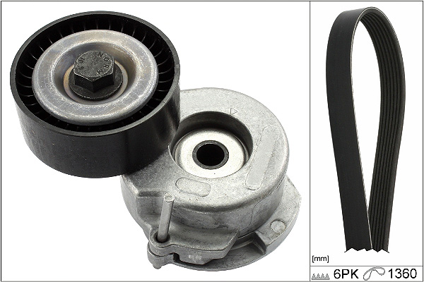SCHAEFFLER INA Kileremssæt 529029310 for VAUXHALL OPEL