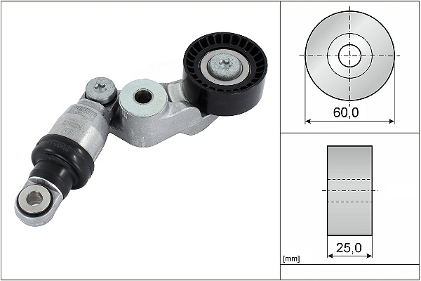 SCHAEFFLER INA Remstrammer, kilerem 534058510 for MAZDA