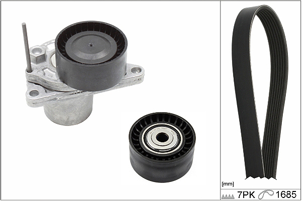 SCHAEFFLER INA Kileremssæt 529024610 for OPEL DACIA MERCEDES-BENZ NISSAN