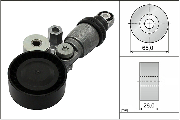 SCHAEFFLER INA Remstrammer, kilerem 534034210 for MAZDA