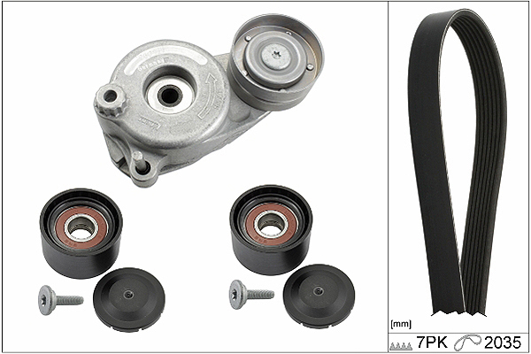SCHAEFFLER INA Kileremssæt 529005010 for MERCEDES-BENZ CHRYSLER