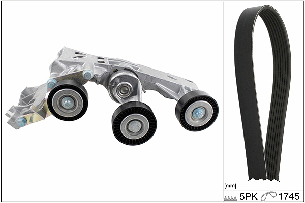 SCHAEFFLER INA Kileremssæt 529014810 for MERCEDES-BENZ
