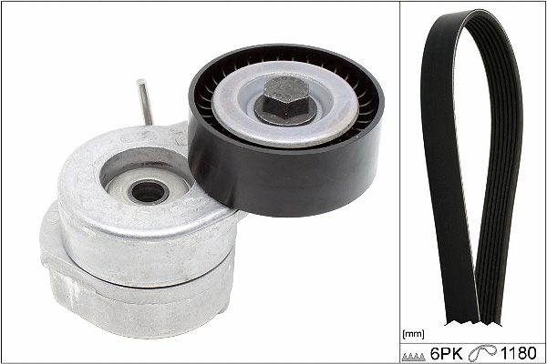 SCHAEFFLER INA Kileremssæt 529028610 for FORD FIAT