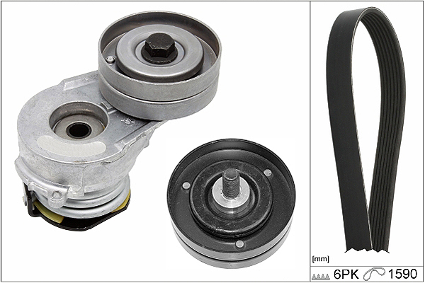 SCHAEFFLER INA Kileremssæt 529034510 for VAUXHALL