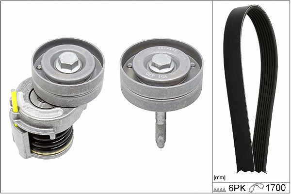 SCHAEFFLER INA Kileremssæt 529034110 for VW
