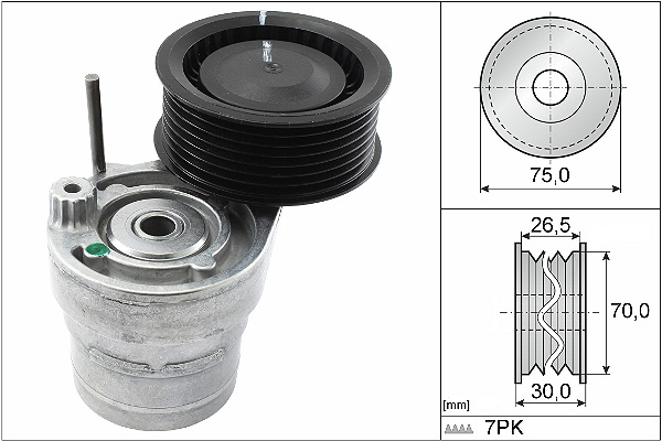 SCHAEFFLER INA Remstrammer, kilerem 534060310 for DACIA