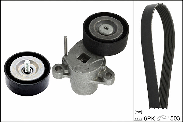 SCHAEFFLER INA Kileremssæt 529033810 for FORD