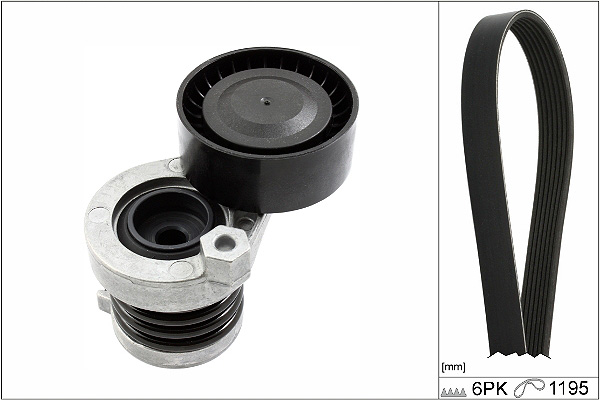 SCHAEFFLER INA Kileremssæt 529033910 for MERCEDES-BENZ DACIA NISSAN