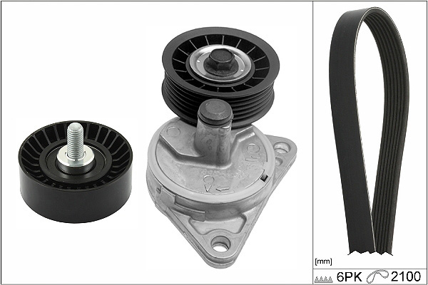 SCHAEFFLER INA Kileremssæt 529038510 for FORD