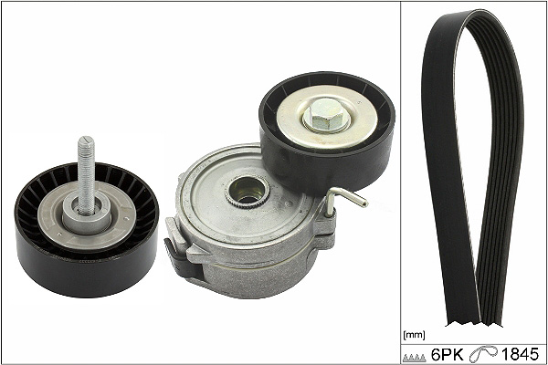 SCHAEFFLER INA Kileremssæt 529039510 for FORD VOLVO