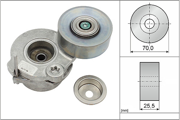SCHAEFFLER INA Remstrammer, kilerem 534067210 for SKODA