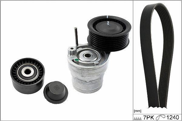 SCHAEFFLER INA Kileremssæt 529028210 for SMART MERCEDES-BENZ DACIA