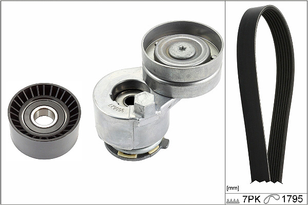 SCHAEFFLER INA Kileremssæt 529041210 for NISSAN DACIA