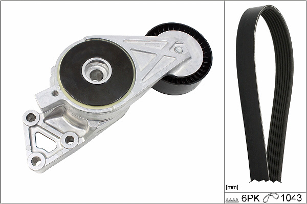 SCHAEFFLER INA Kileremssæt 529042910 for VW