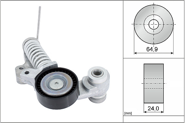 SCHAEFFLER INA Remstrammer, kilerem 534070210 for VOLVO